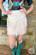 Fort Worth Fringed Skirt